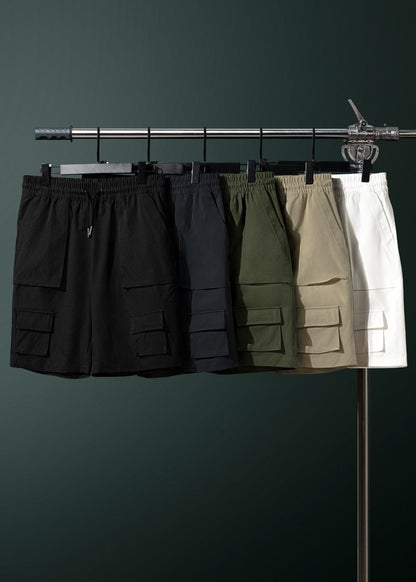 Quần Short Dù Quần Short No Style M91 Xám Rêu