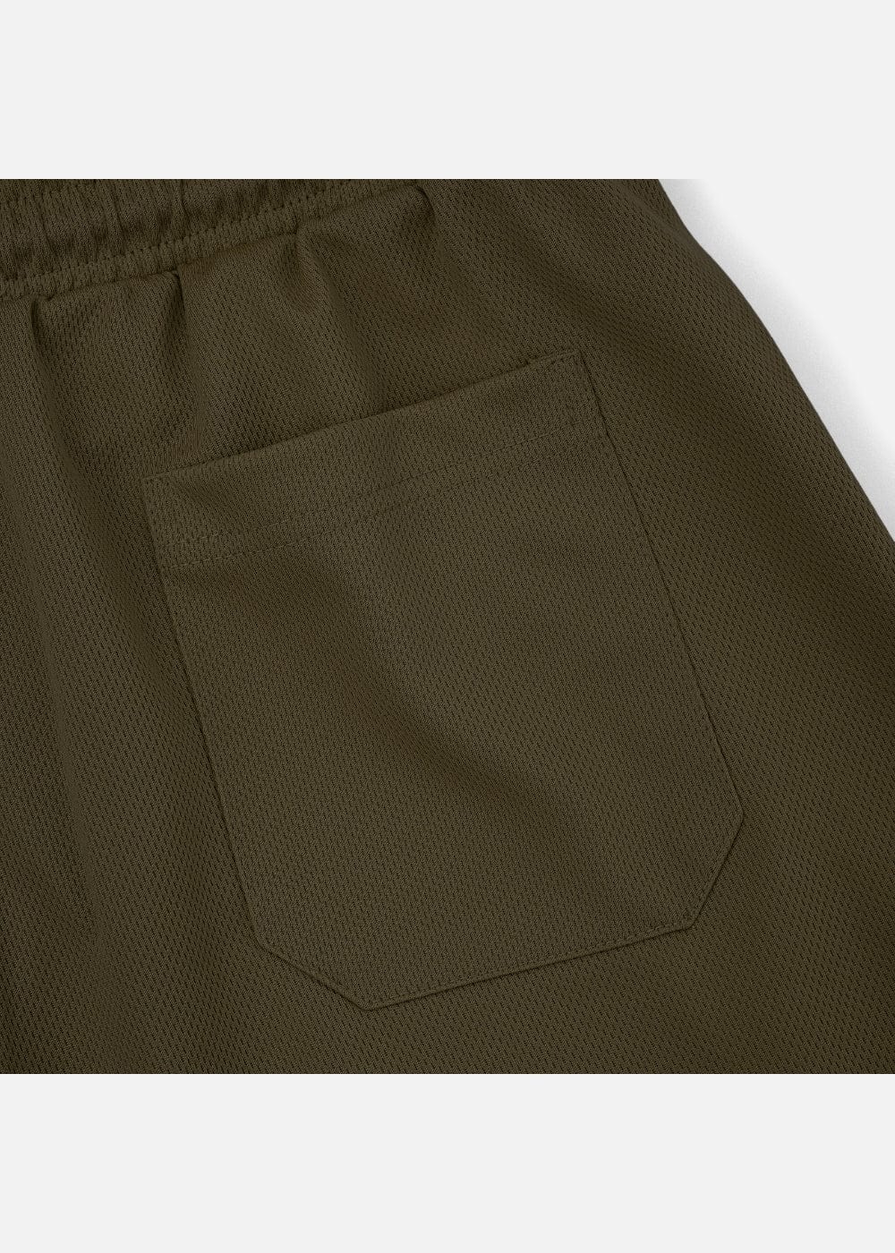 Quần Short Thun Quần Short Non Branded 05 Nâu Rêu