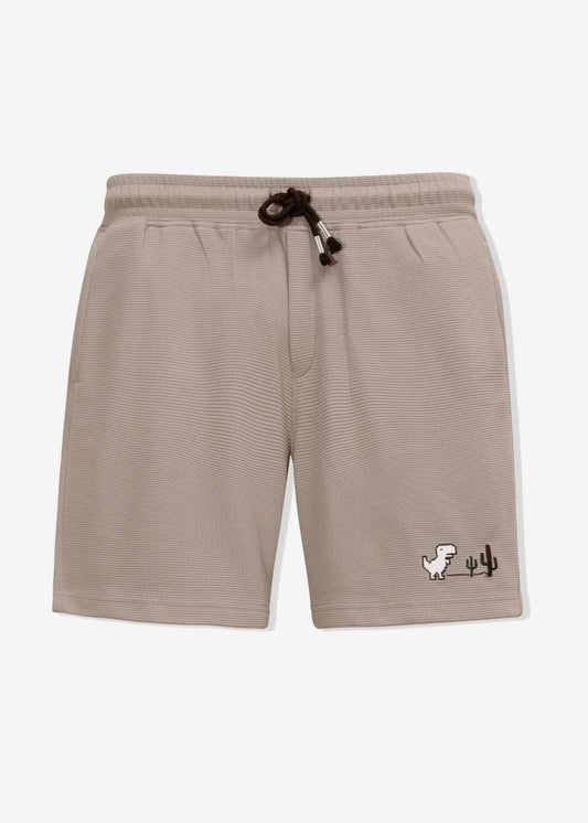Quần Short Thun Quần Short Seventy Seven 30 Nâu