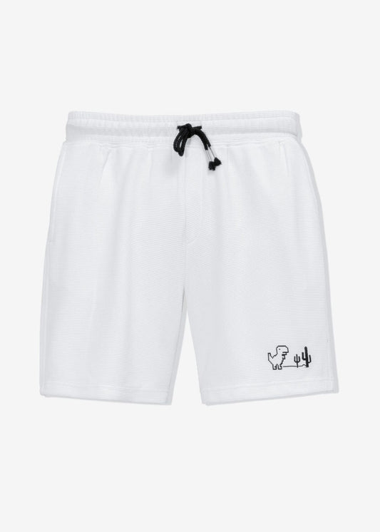 Quần Short Thun Quần Short Seventy Seven 30 Trắng