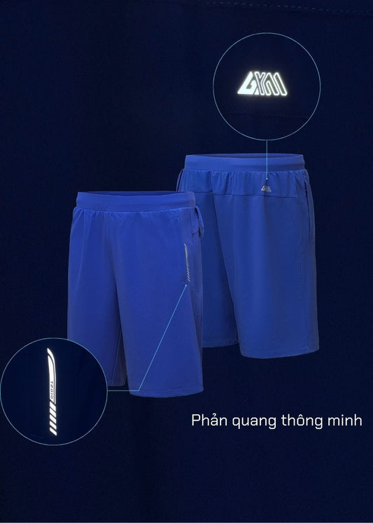 Quần Short Dù Quần Short The Trainer 014 Xanh Bích