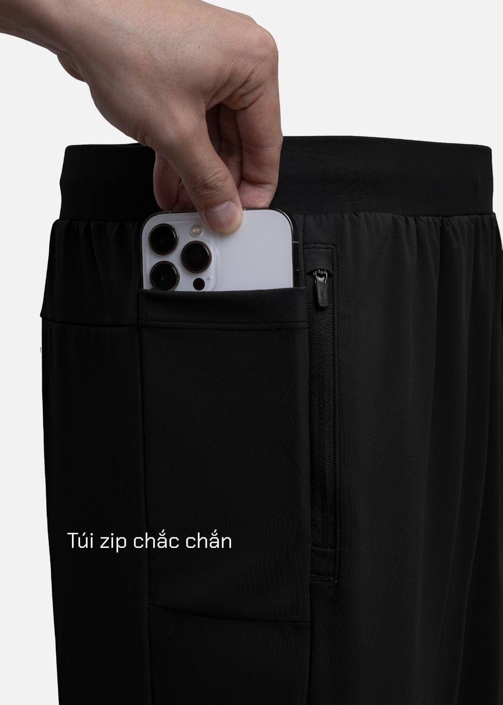 Quần Short Thể Thao Quần Short The Trainer 016 Đen