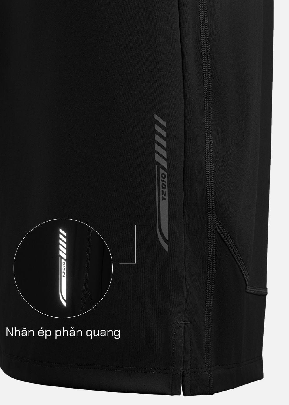 Quần Short Thể Thao Quần Short The Trainer 017 Đen
