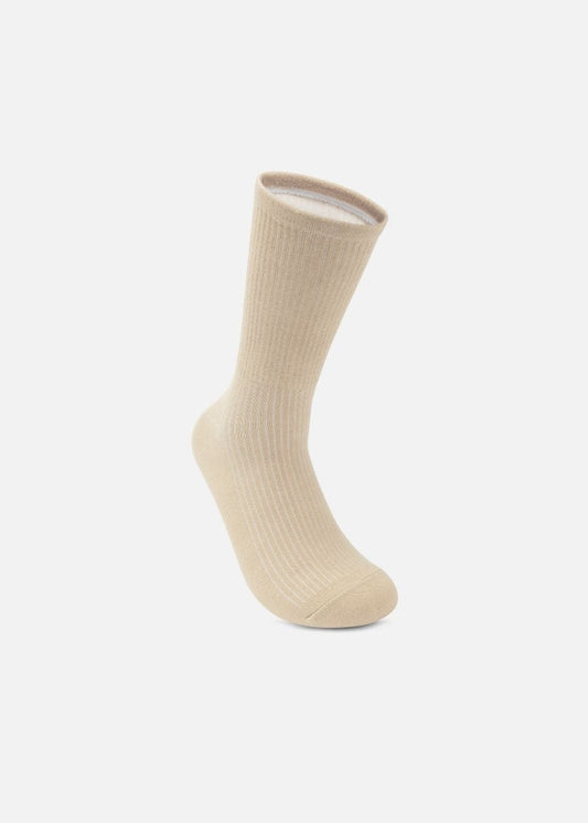 Vớ cổ cao Vớ Non Branded 08 Kem