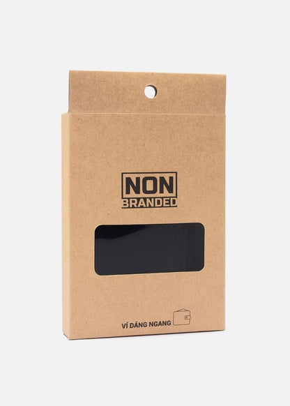 Ví Dáng Ngang Canvas Ví Non Branded 14 Đen