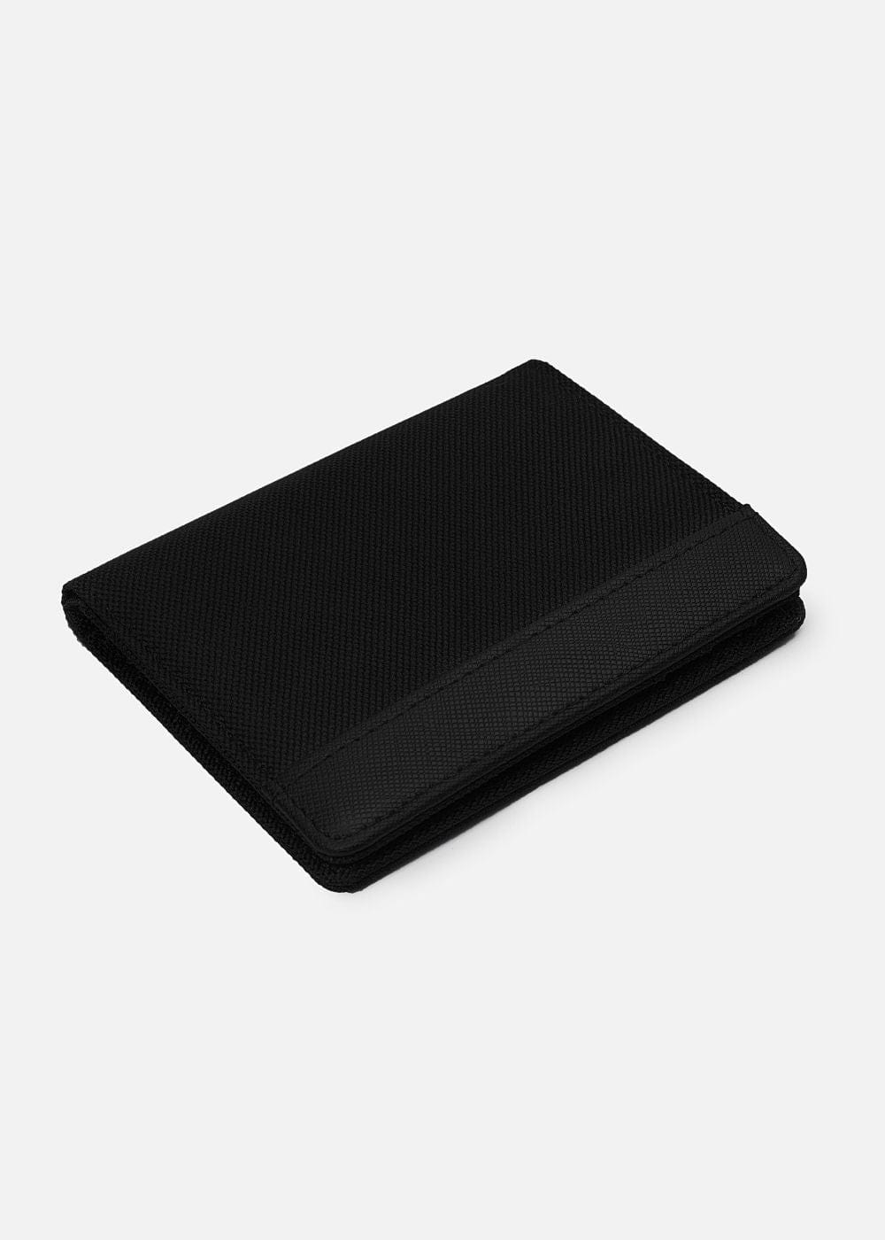 Ví Dáng Đứng Canvas Ví Non Branded 21 Đen